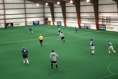 Landsharks, in their old uniforms, faced off against Hellas.